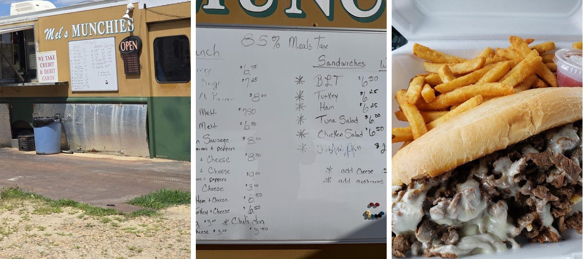 Mel's Munchies Menu