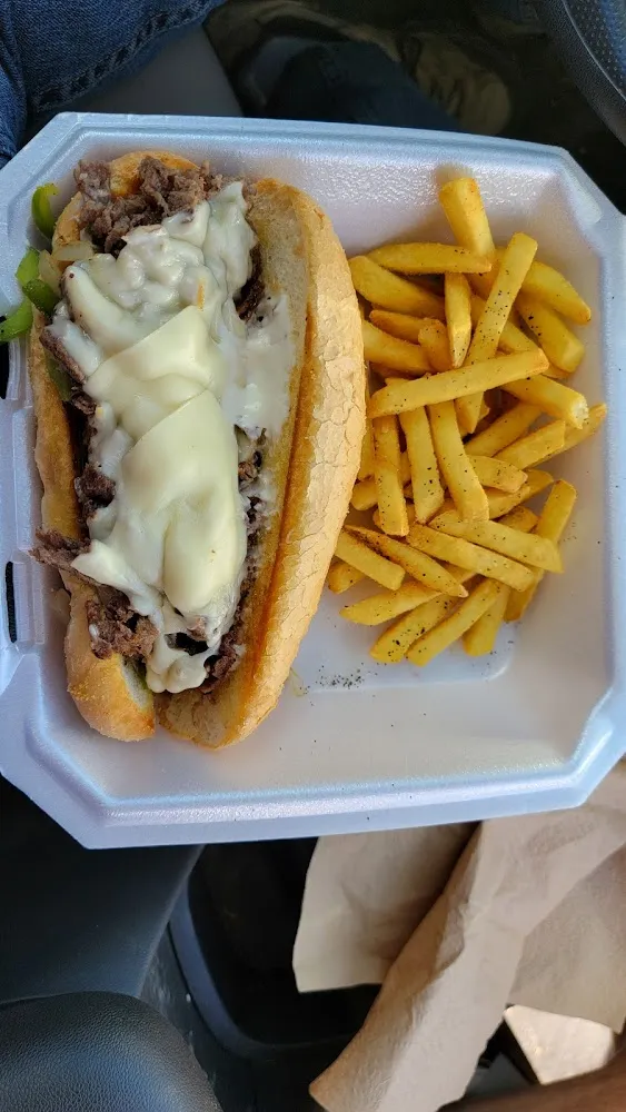 Steak and Cheese with Fries